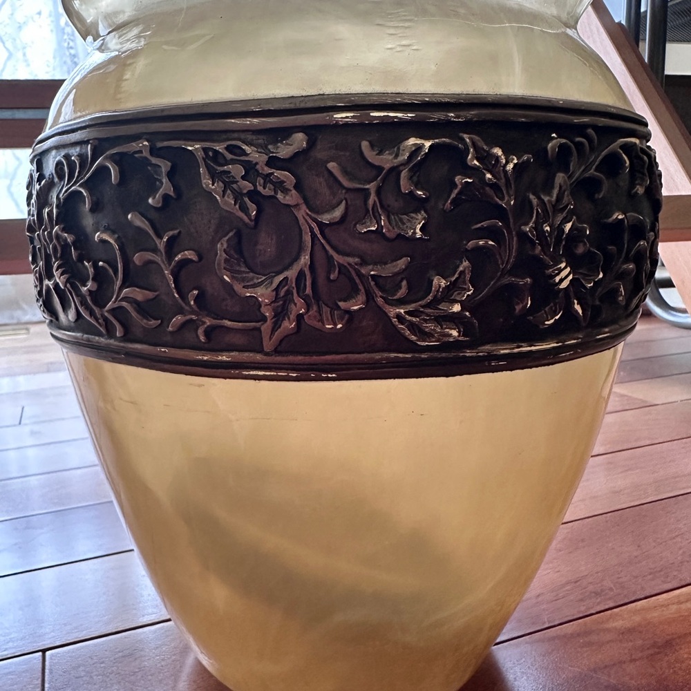Wamsutta Bronze bathroom trash can soap dish tissue box set heavy good quality - Picture 13 of 15